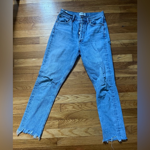 AGOLDE RILEY HIGH RISE STRAIGHT CROP SIZE 25 - Picture 5 of 8